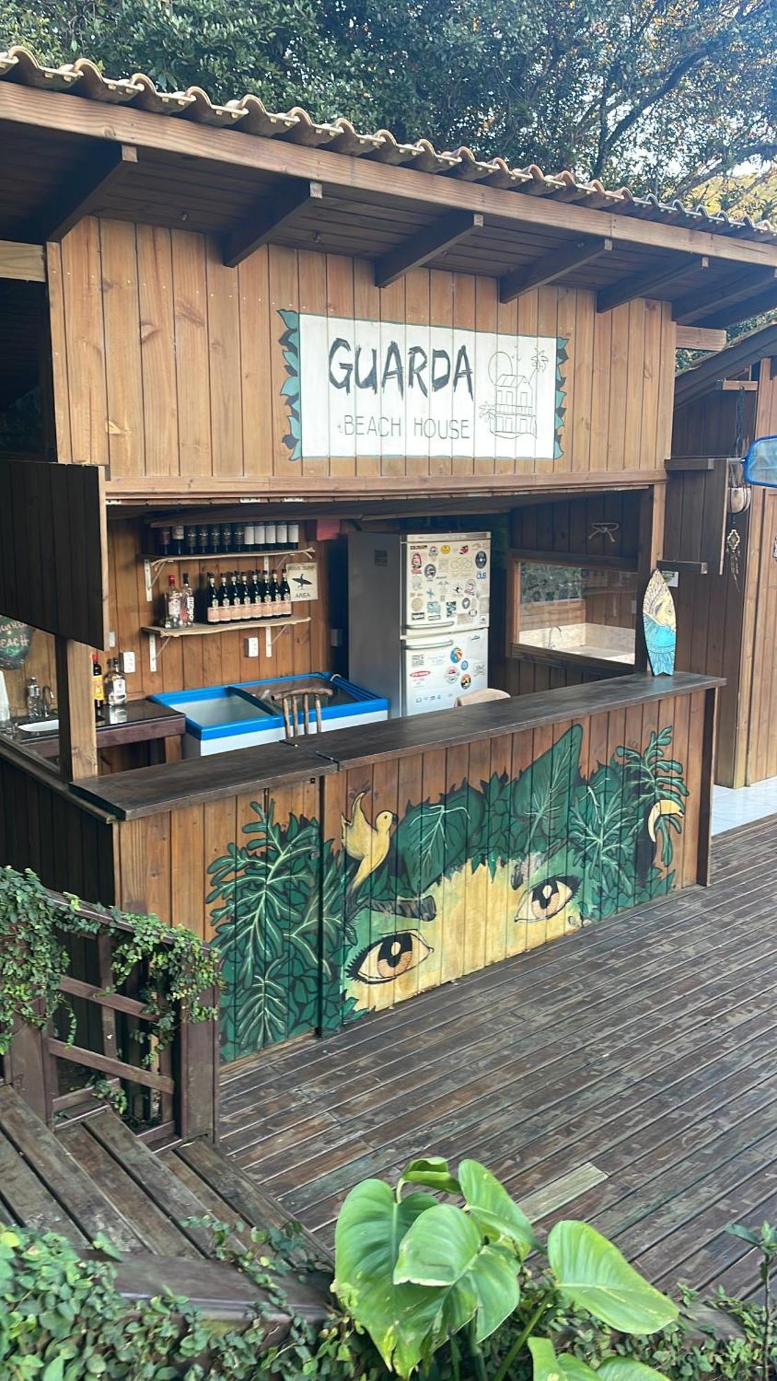 Pousada Guarda Beach House Guarda do Embau Ngoại thất bức ảnh