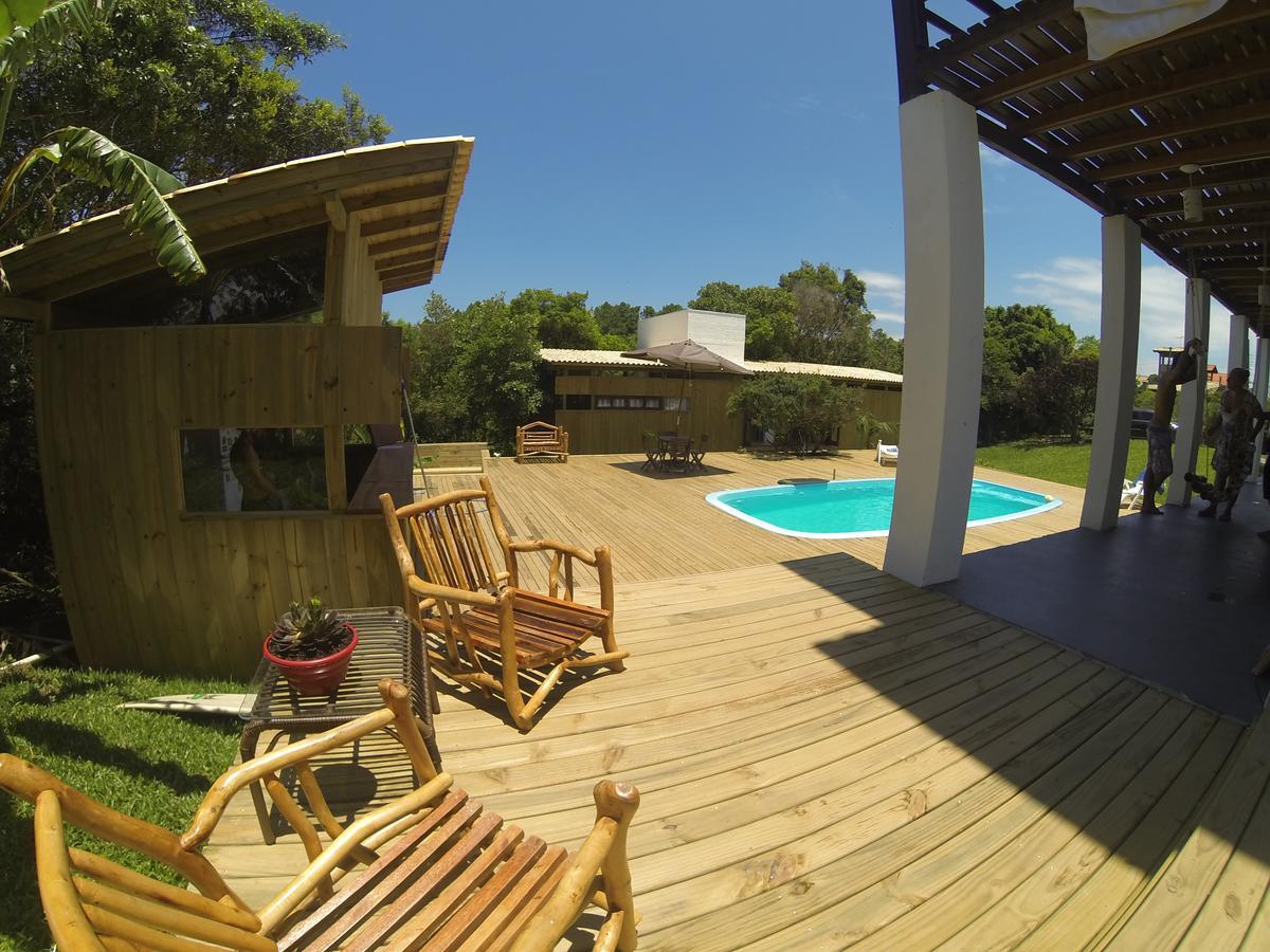 Pousada Guarda Beach House Guarda do Embau Ngoại thất bức ảnh
