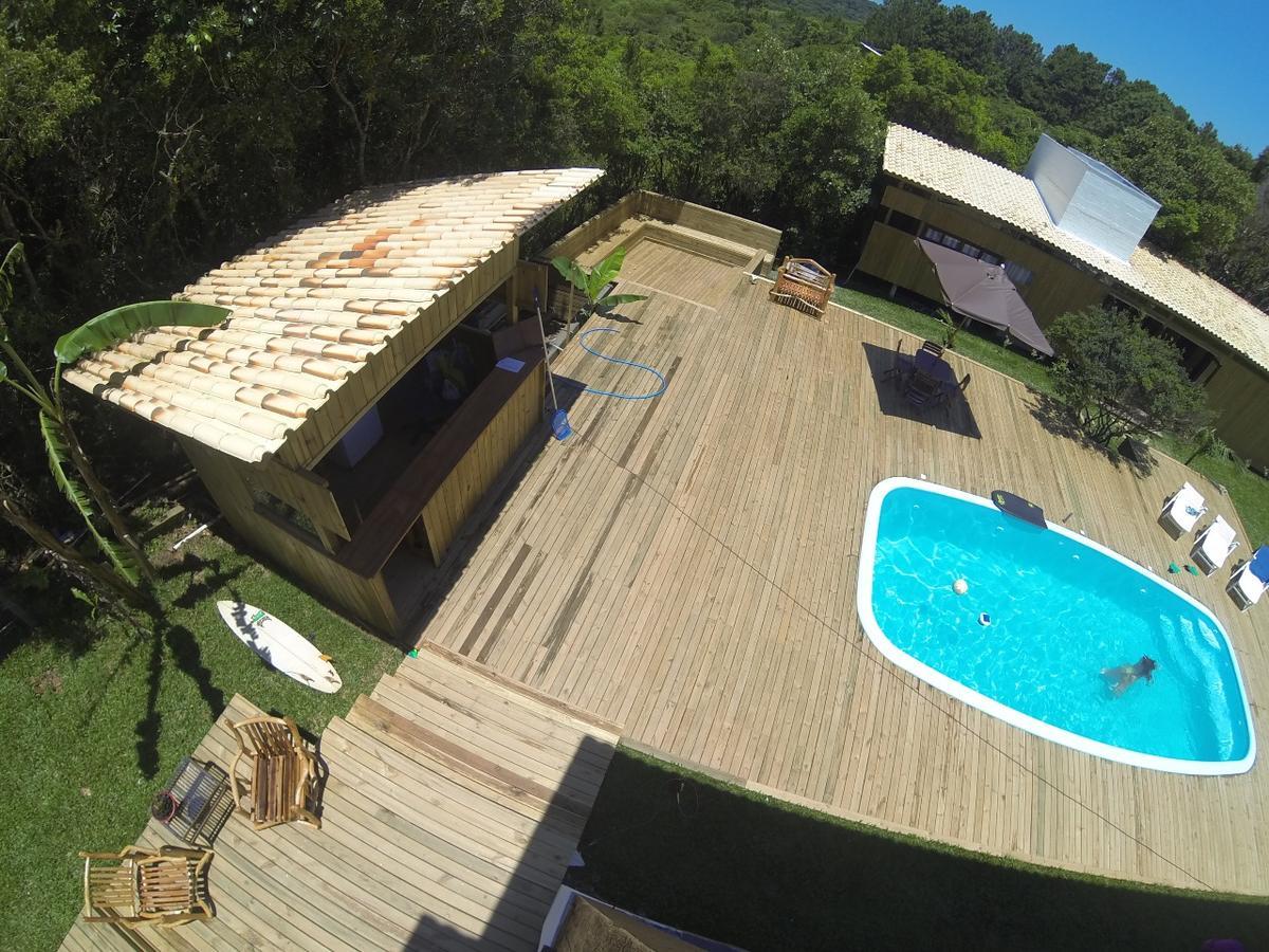 Pousada Guarda Beach House Guarda do Embau Ngoại thất bức ảnh